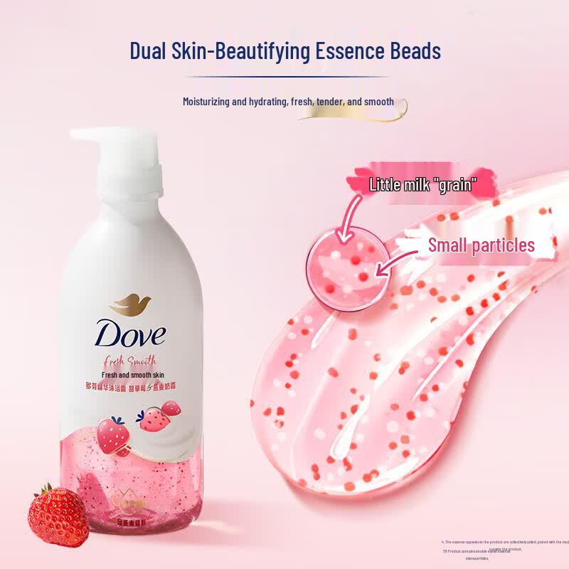 Dove Sweet Strawberry & Oat Milk Essence Body Wash