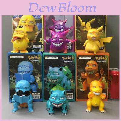 Barevné a živé panenky Pokémonů pro dekoraci auta a stolu
