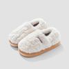 Slippers Women's Winter Home Warm Non Slip Plush Shoes Men Wearing Outside