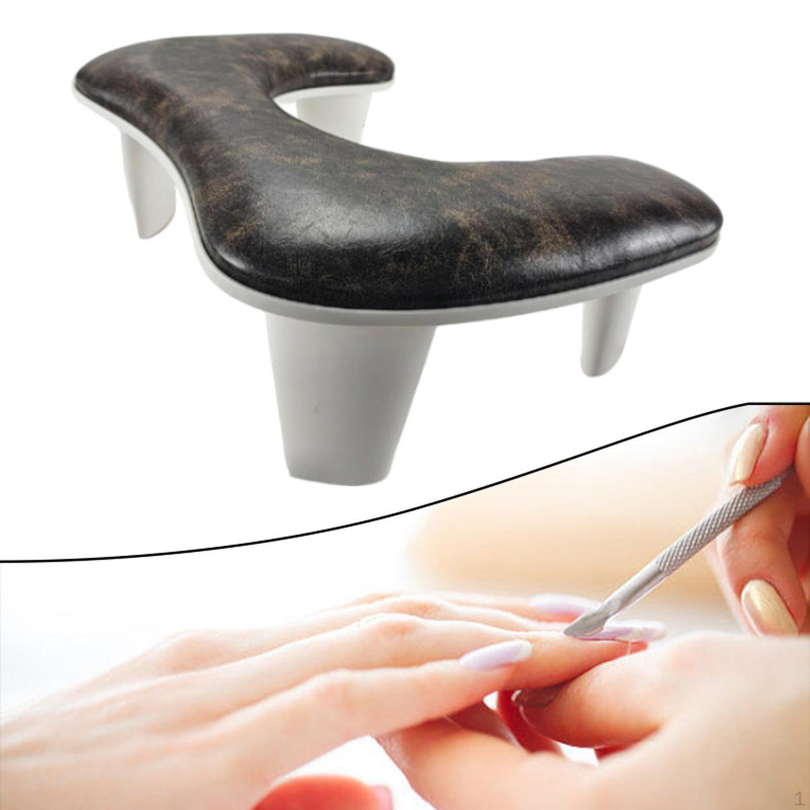 

Підлокітник для нігтів Подушка для рук Nail Art, U-подібна, портативна, практична подушка для манікюру white