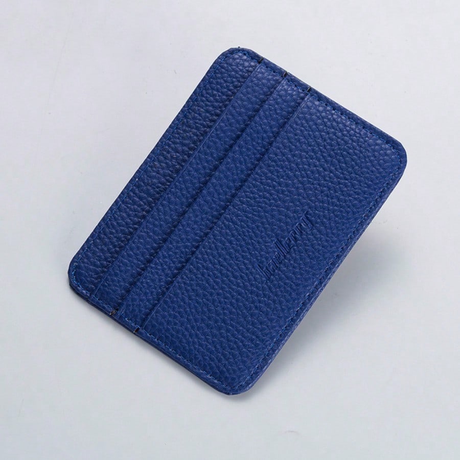 New Card Bag Men's Creative Card Cover Multi-card Position Women's Multi-color Card Bag Short Thin and Large Capacity