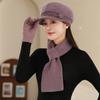 Winter Hats for Women  Knitted Hats for Middle Aged and Elderly Mothers  Plus Fleece Hats for The Elderly  Autumn and Winter Warm Cycling Scarves