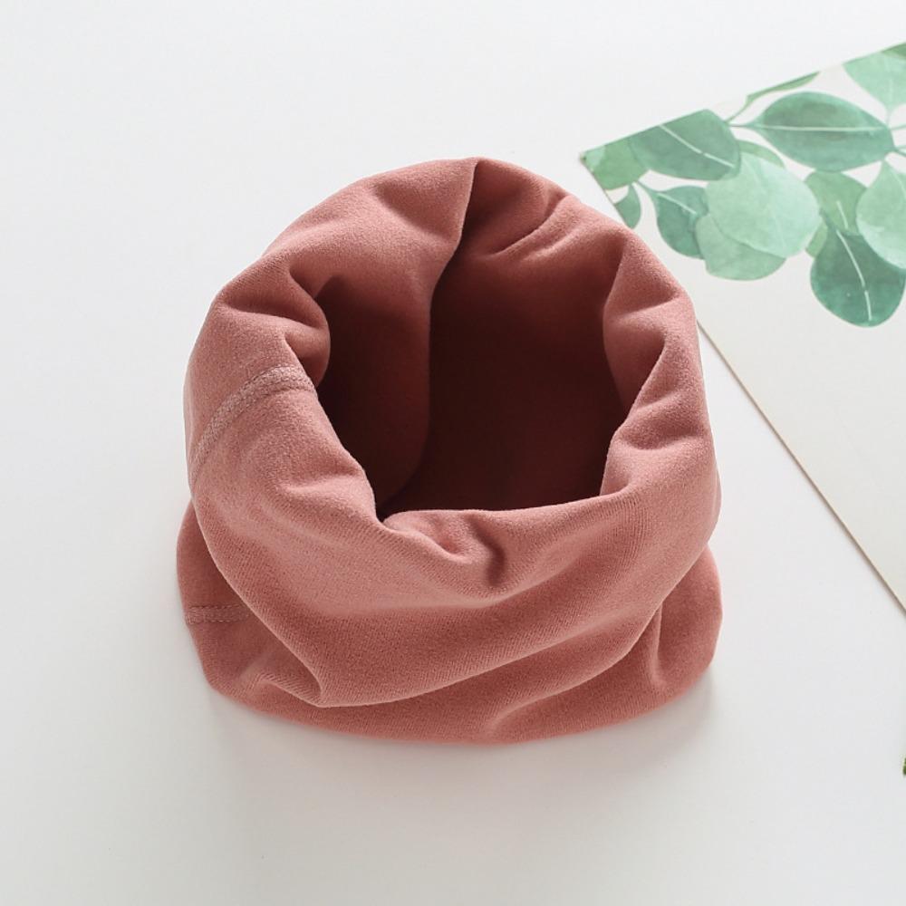 Windproof Thermal Neck Warmer Bib Snood Cowl Tube Boy Girl Scarf Children Kids Child
