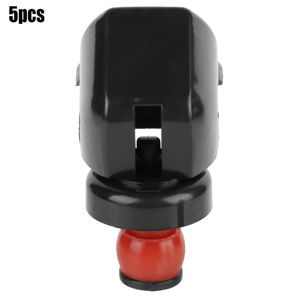 5pcs Wine Champagne Bottle Stopper Wine Preserver Cork Sealing Plug Red