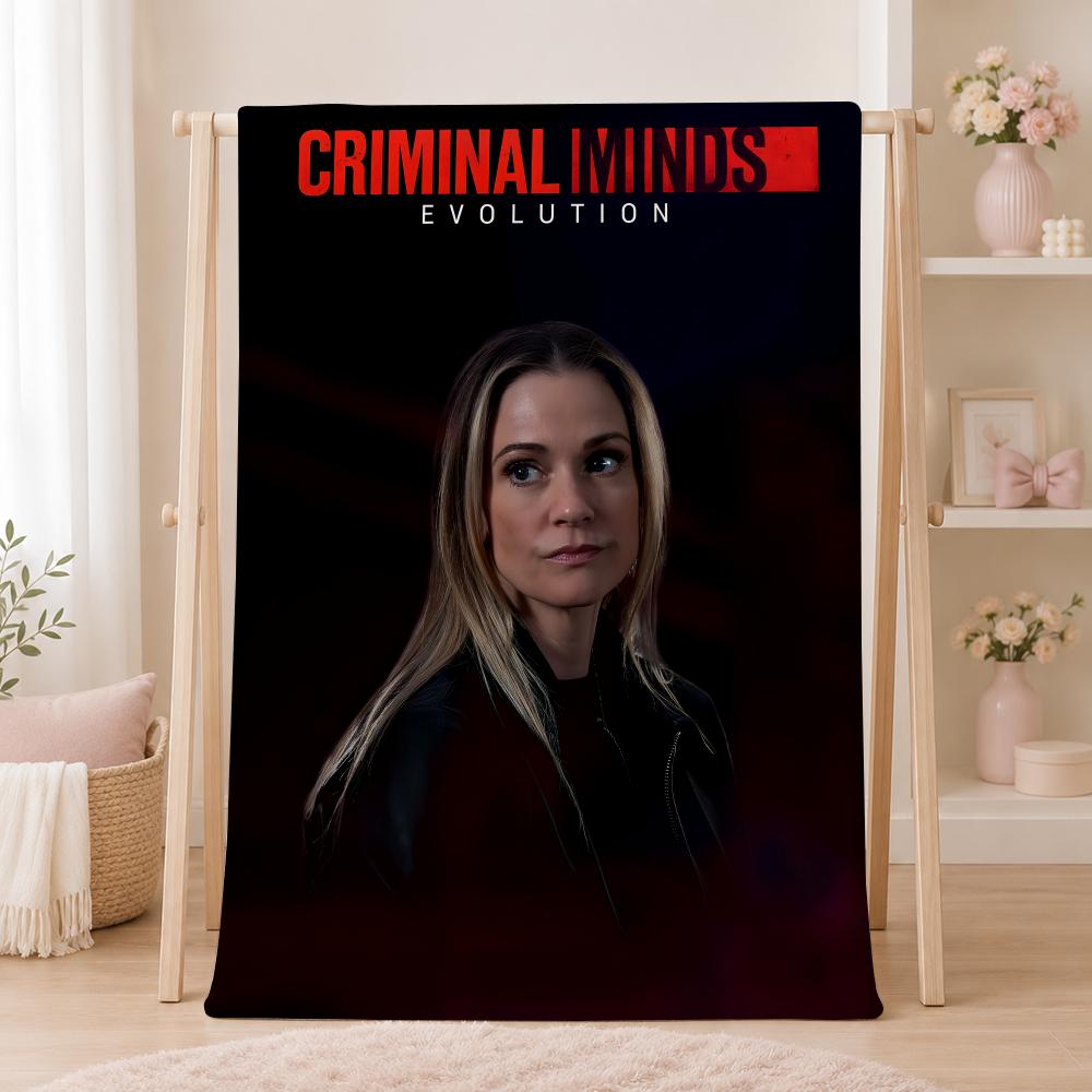 Popular Drama C-Criminal MindsS Throw Summer Flannel Throw Blanket Soft Antistatic Washable KidFriendly Couch Bed
