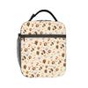 Custom H-Harryes Insulated Lunch Bags for Outdoor Picnic Film Resuable Thermal Cooler Bento Box Unisex