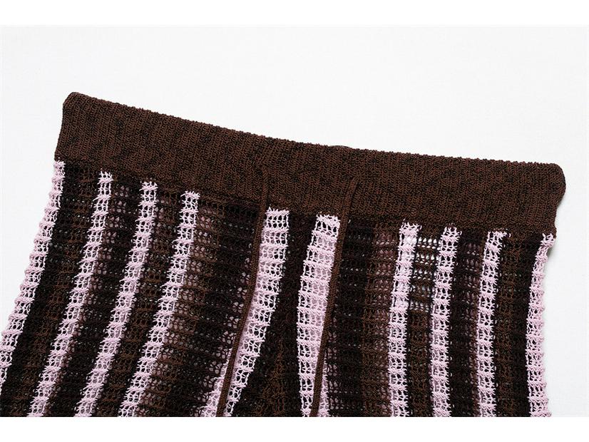 TAOP&ZA Women's Spring/Summer Knit Top & Casual Shorts