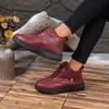 Winter middle-aged mother cotton shoes women's boots soft-soled warm snow boots non-slip warm cotton shoes