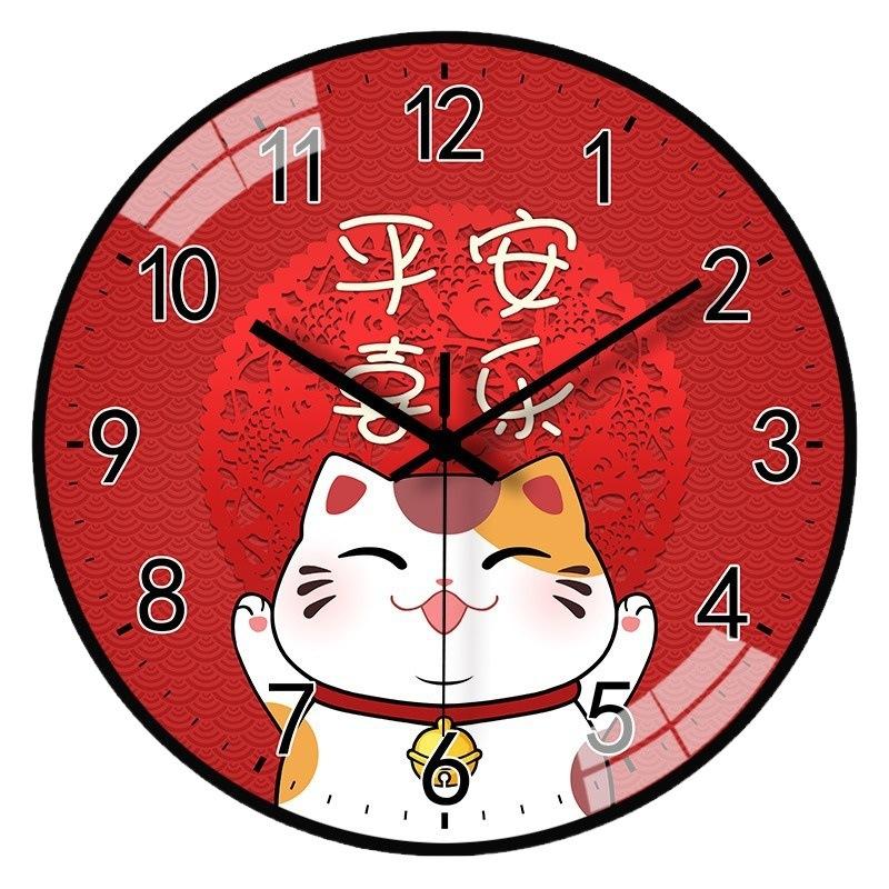 14-inch 35cm Living Room Wall Clock Simple Nordic Fashion Home Clock Modern Creative Personality Quartz Clock
