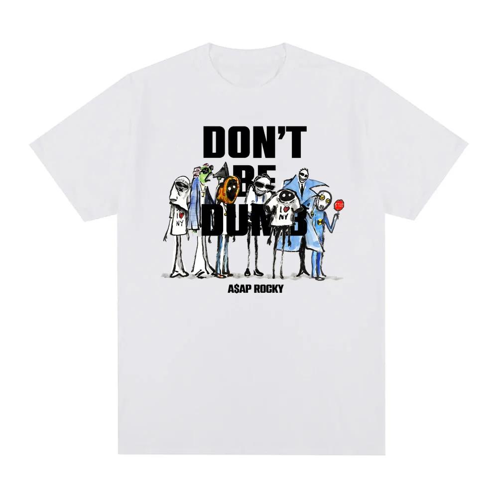 2026 New Album DONT BE DUMB Tshirt American Rapper American Rapper Graphic Printing Hip Hop 100Cotton Teeshirt High Quality