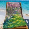 Art Claude M-Monet-S Towel Sports Quick Dry Travel Camping Gear Sandproof Soft Light Large Beach Towel