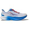 HOKA One One Mach 6 Y2K Retro Laufschuhe Weich Bequem Rutschfest Langlebig Low-Top Laufschuhe Herren Laufschuhe Hellgrau 1147790-WHTV