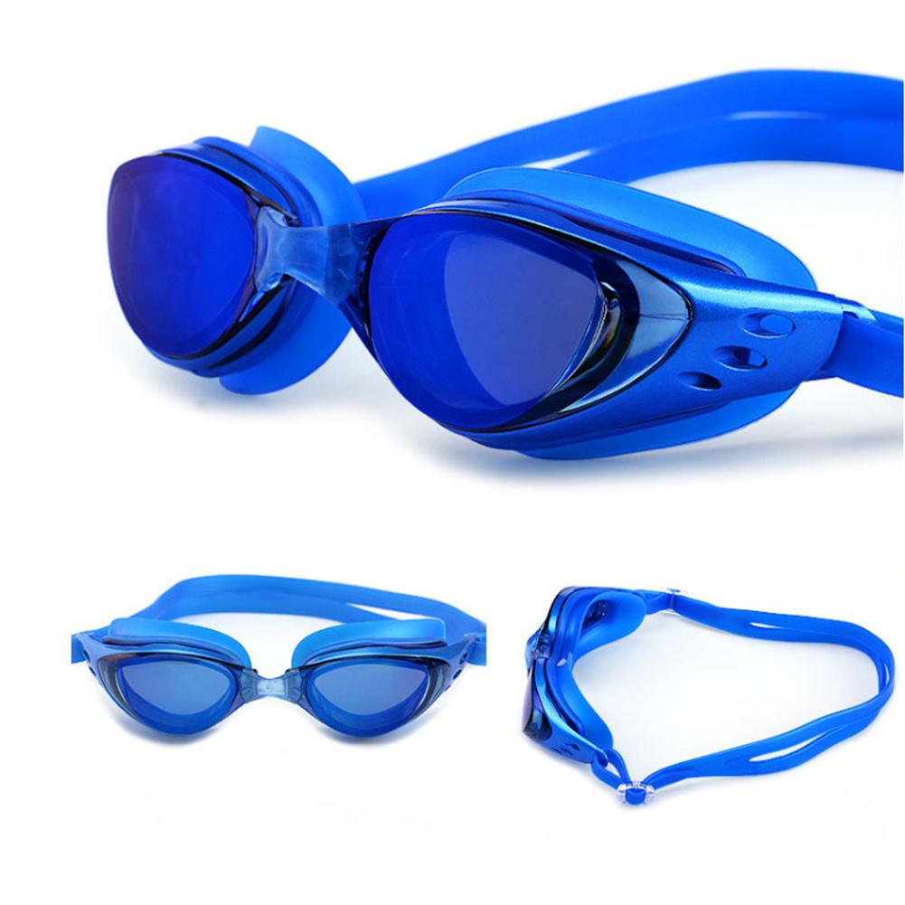 Adjustable Swimming Goggles Electroplating Waterproof Anti-fog Swimming Glasses Swim Eyewear