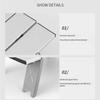 Ultralight Aluminum Folding Table Portable Mini Camping Desk Compact Design for Tent Picnic Outdoor Travel Tea Party