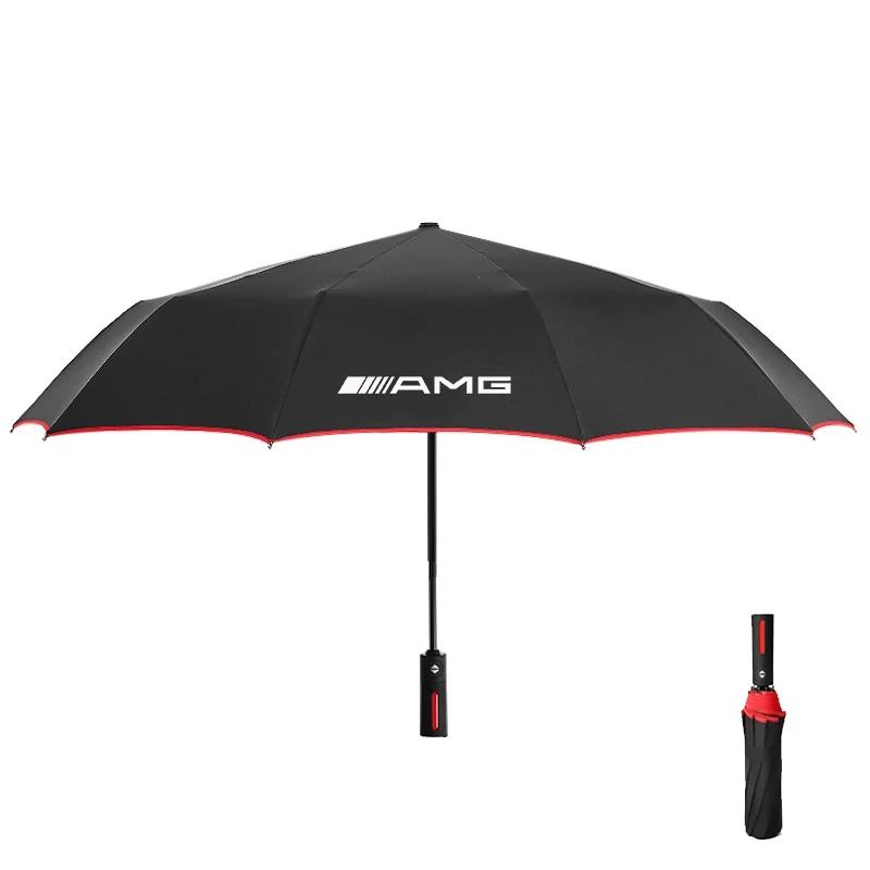 Umbrelă Auto Pliabilă Automată Rezistentă la Vânt Parasolar Pentru Mercedes-Benz A C E S V Class AMG GLC Sprinter ML SLK CLS GLA GLK SL Vito