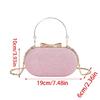 PU Leather Glittering Evening Bag Wedding Crossbody Handbag Purse for Parties