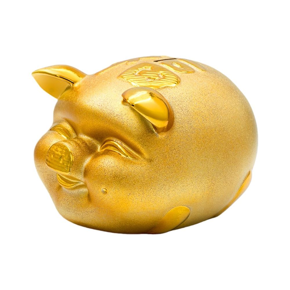 Ceramic Savings Money Tank Pig Mascots Money Jar Decorative Ceramic Piggy Money Bank  Household