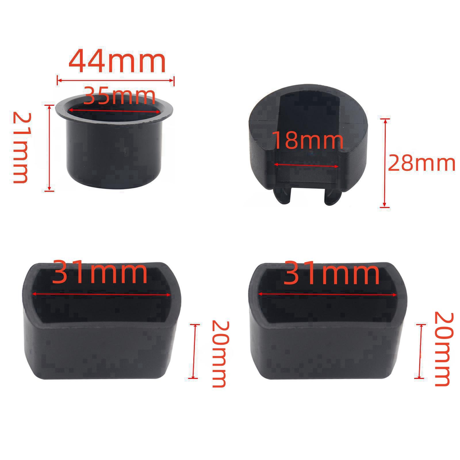 Fix Loose Tailgate 4PCS Hinge Bushing Pivot Insert Kit for Ford F250 F350/Dodge Ram 1500 2500 ABS Bushings Stops Sagging Rattle United States