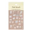 Redanco 5D Embossed Bow Nail Stickers - He-1167