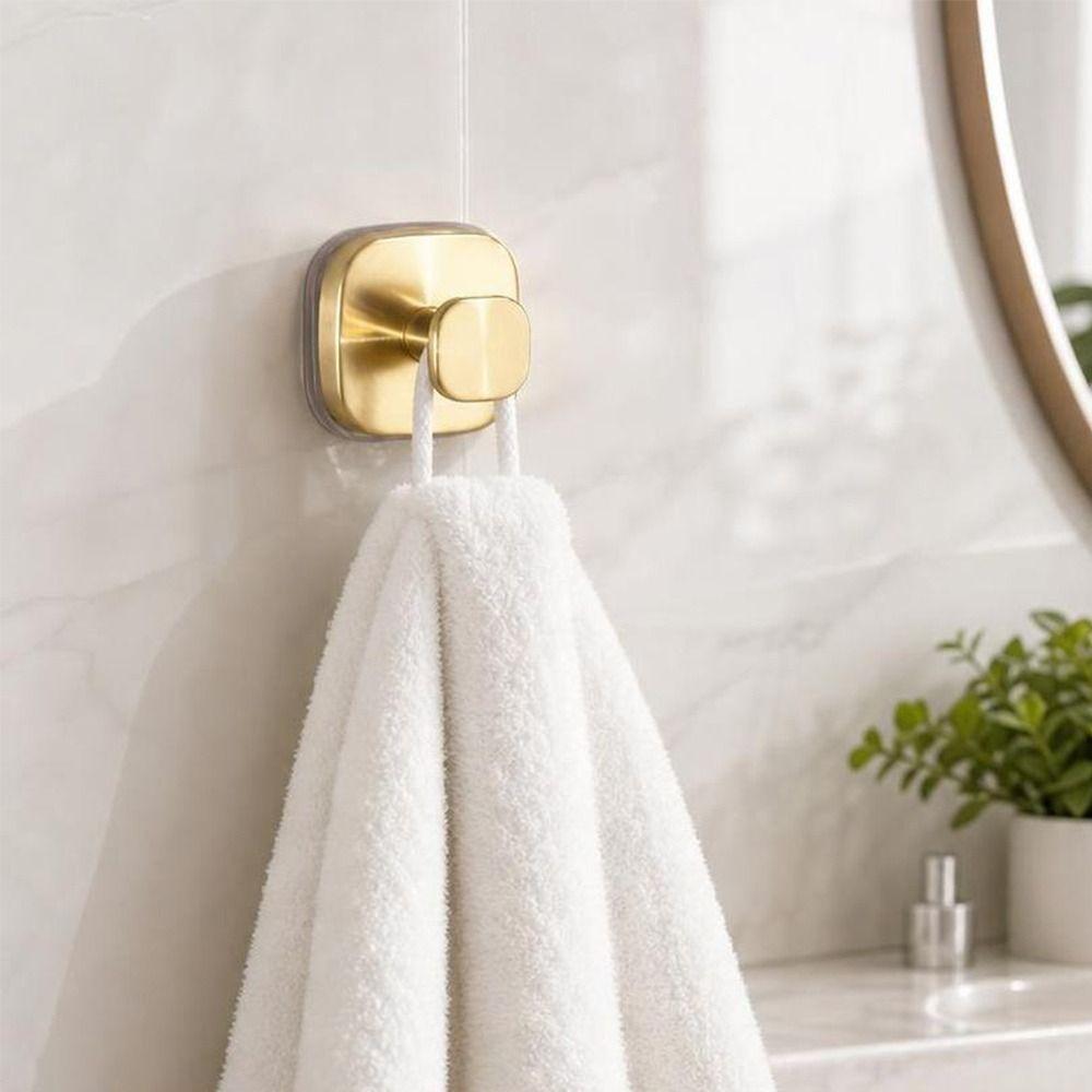 1Pc No Drill Suction Cup Hooks Removable Bathroom Hook Portable Vacuum Suction Wall Hook  Bathroom