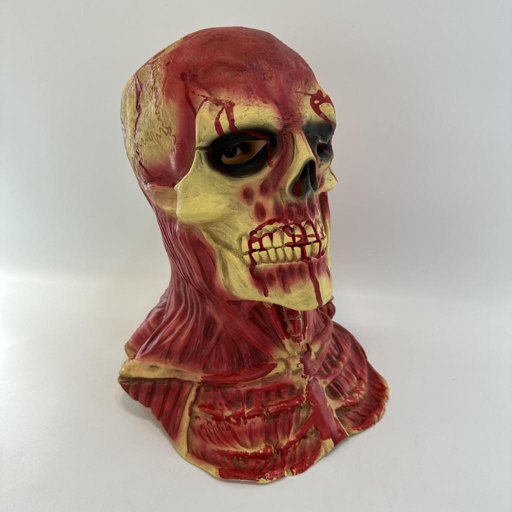 Halloween zombie schedelmasker