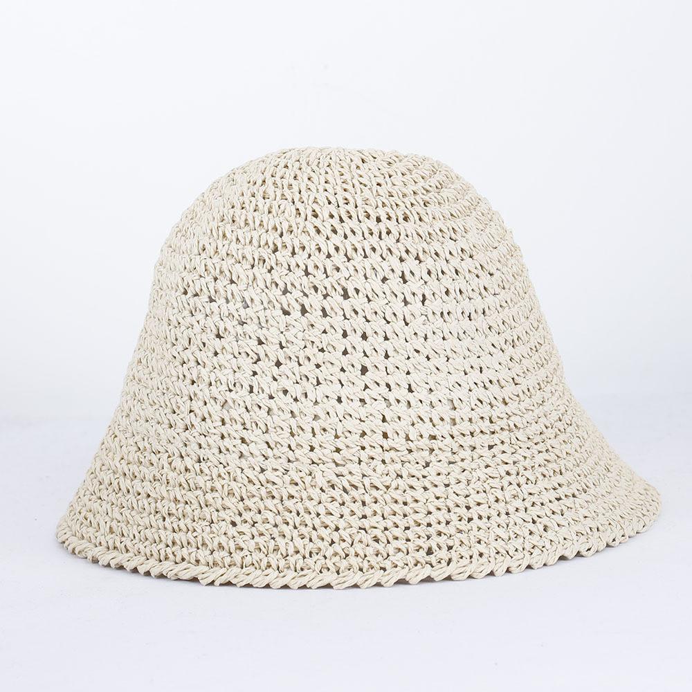 

Summer Casual Straw Hat Women Japanese Style Fresh Small Fresh Korean Version Trendy Woven Red Ins Wind Foldable Fisherman Hat