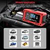 Portable Battery Maintenance SUV 12V 6A Car Motorcycle Battery Charging Intelligent Pulse Repair Lead-Acid Smart Battery Charger
