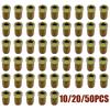 10/20/50X 10mmx1mm Male Short Car Brake Pipe Screw Nuts Bolts for 3/16" Inch Metric Braking Tube Brake Line Fittings Connectors