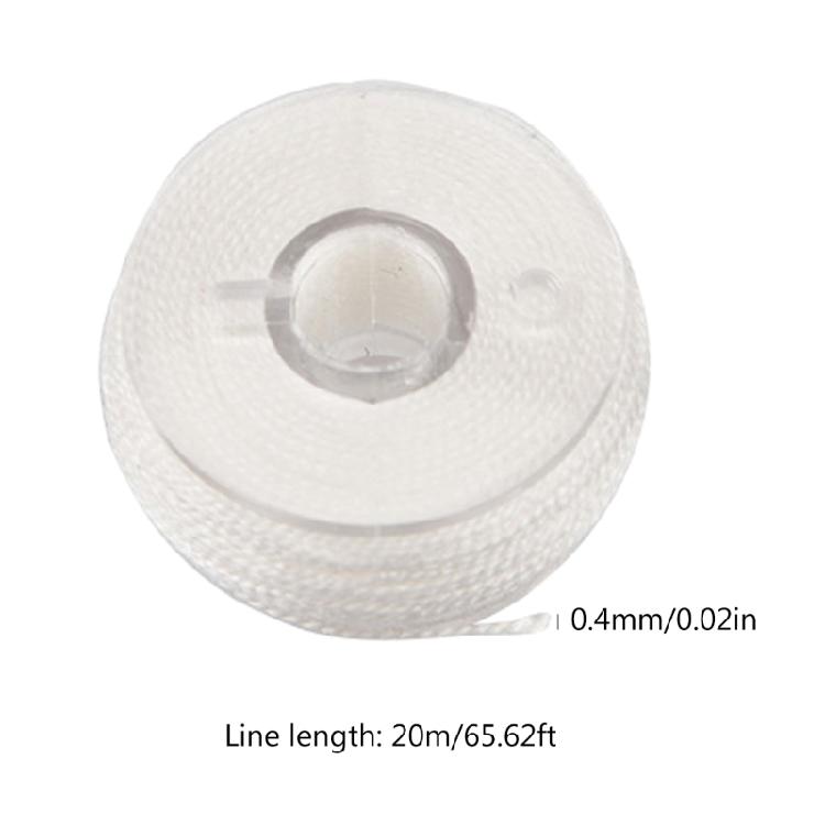 4 Pcs PVA Fishing Line Invisible Fishing Wire Dissolve Fishing String Durable