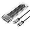Orico TXM2-C3 M.2 NVME USB-C 3.2 10Gb/s Disk Enclosure - Gray