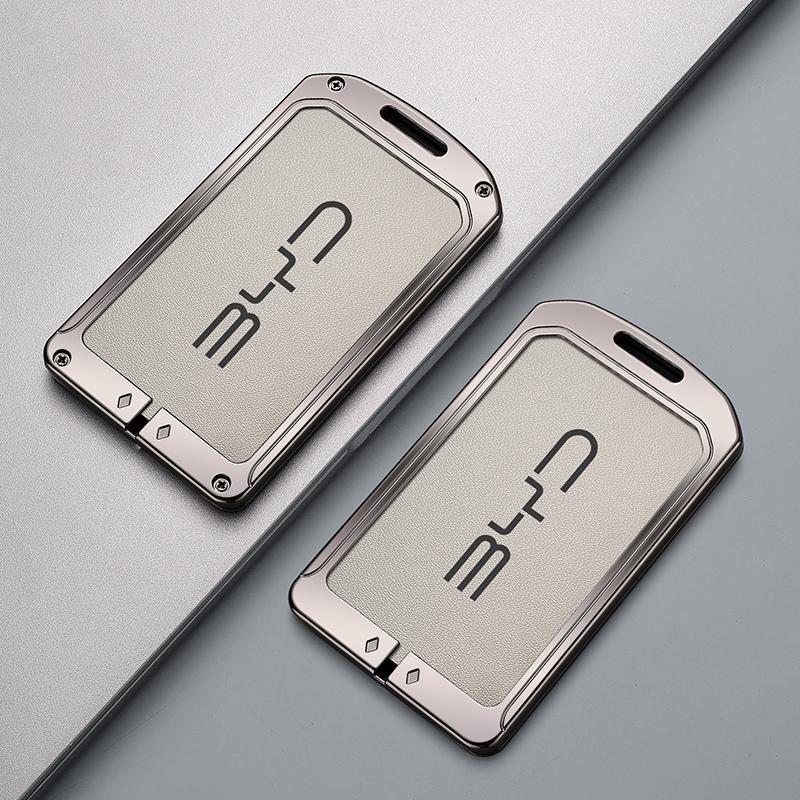 Applicable To BYD Han Key Set Han Ev Champion Version Dmi Special NFC Card Car Metal Shell Bag Buckle High-end
