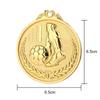 Gold Silver Bronze Medals School Sports Football Volleyball Competition Games Prize Trophy Commemorative Medal soccer trophies