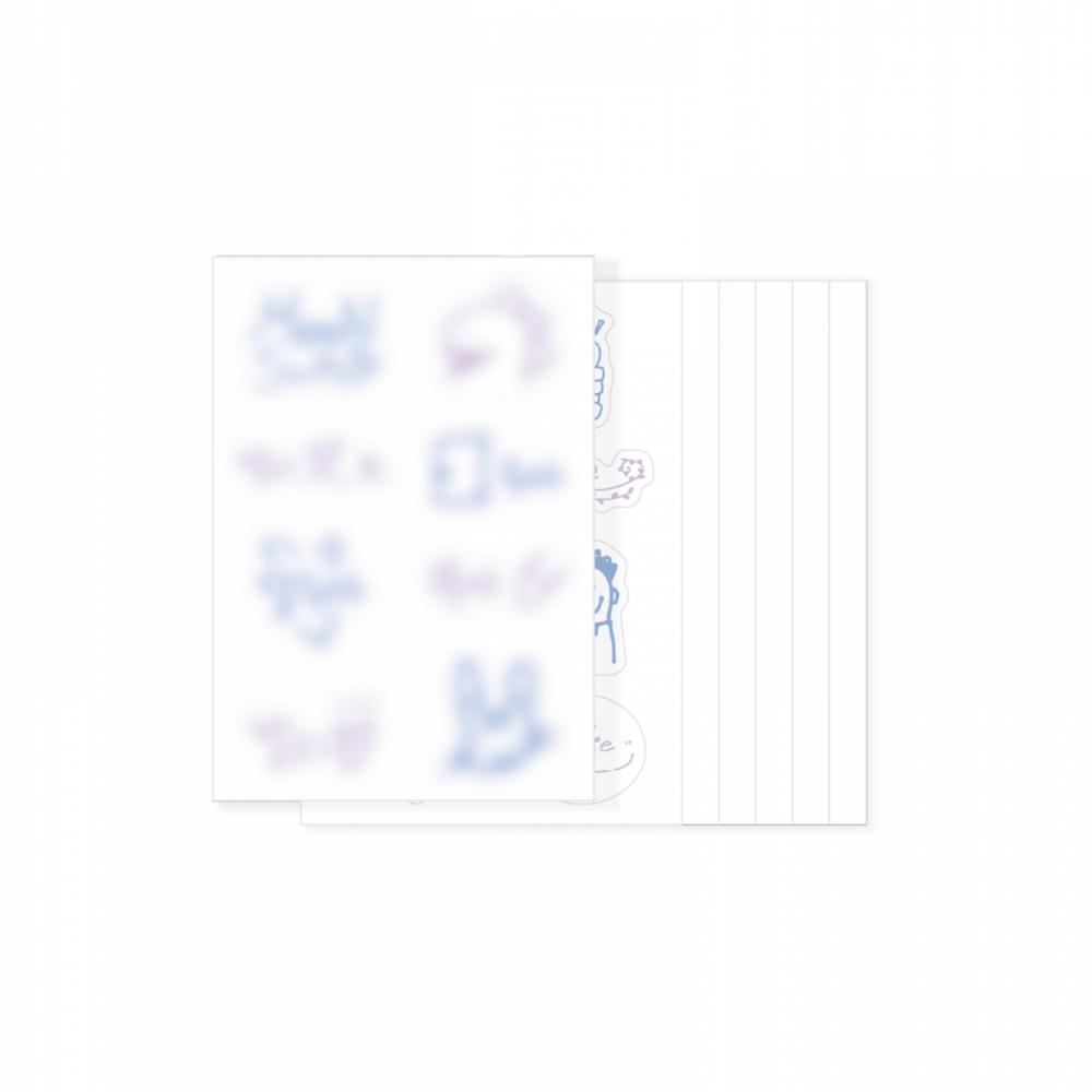 Наклейка для декора черлидерской палки Billlie Модель 05