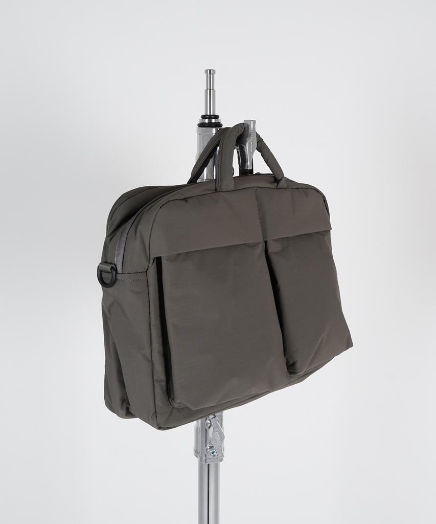 Thetung [Yeobaek] Nylon Lightweight Tote Bag [Taupe]