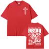 Army of The Lord Bible Verse T Shirt Armor of God Aesthetic Christian T Shirts Men Women Fashion Loose Cozy High Quality T-shirt