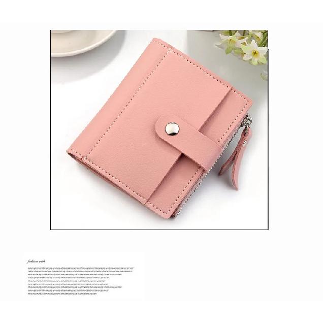 Women's Wallet Short Driver's License Wallet Korean Version Zero Wallet Women's Mini Buckle Bag