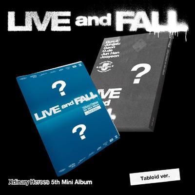 Xdinary Heroes 5. minialbum LIVE and FALL Tabloid ver.