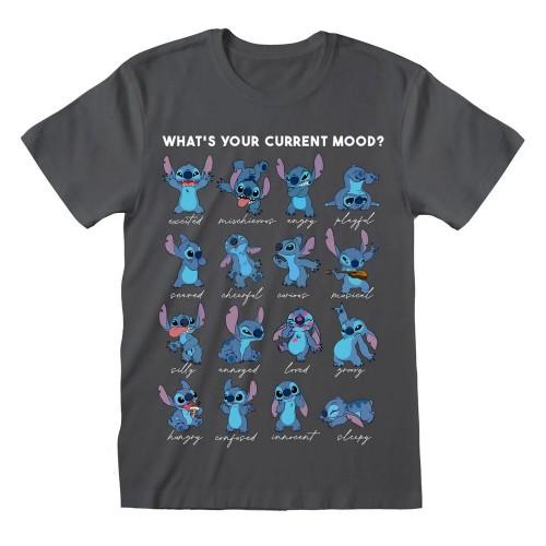 Lilo & Stitch Unisex Adult Emotions Stitch T-Shirt