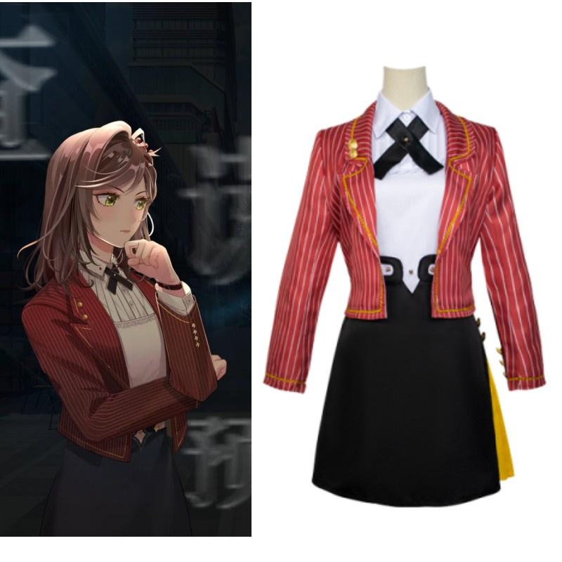Game Of Tears Themis Heroine Rose Cosplay Costume Lawyeress Working Uniform Suit