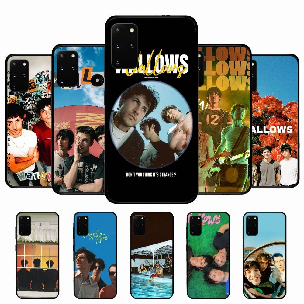 Indie Rock Wallows Band Phone Case For Samsung S 24 Fe 25 Ultra Plus 20 Lite 21 30 22 23 24 22 Ultra 5G Fundas