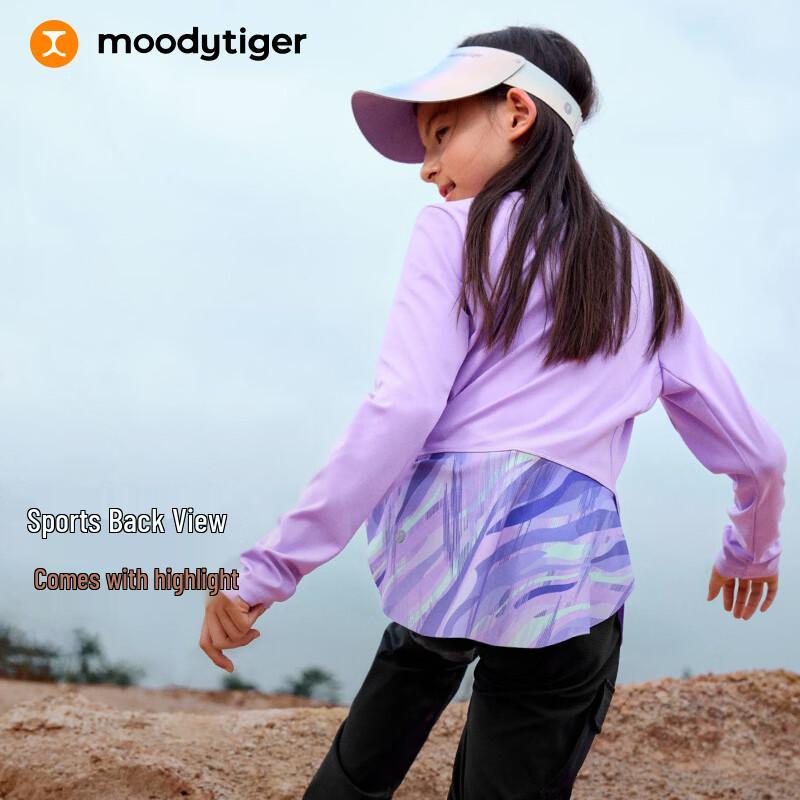Moodytiger Girls  Long-Sleeve Athletic T-Shirt 160