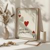 Canvas Painting Poster Picture For Living Bed Room Home Decor Personalized Poker Square Ace Wall Art Prints