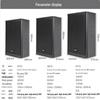 Huidu Professional Stage Monitor Speaker System CN Plug (adapter Included)