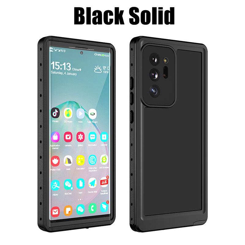 Diving Swimming IP68 Waterproof Case For Samsung Galaxy S23 S22 S21 Ultra S20 FE Plus S10 S9 S8 Note 20 Ultra Note10 Solid Cover
