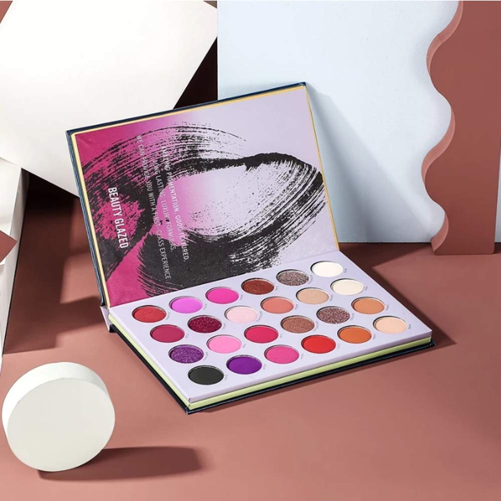 eyeshadow pearly matte and powder 72-color palette, high-gloss eyeshadow, waterproof, sweat-proof, long-lasting, pigmented, smudge-resistant