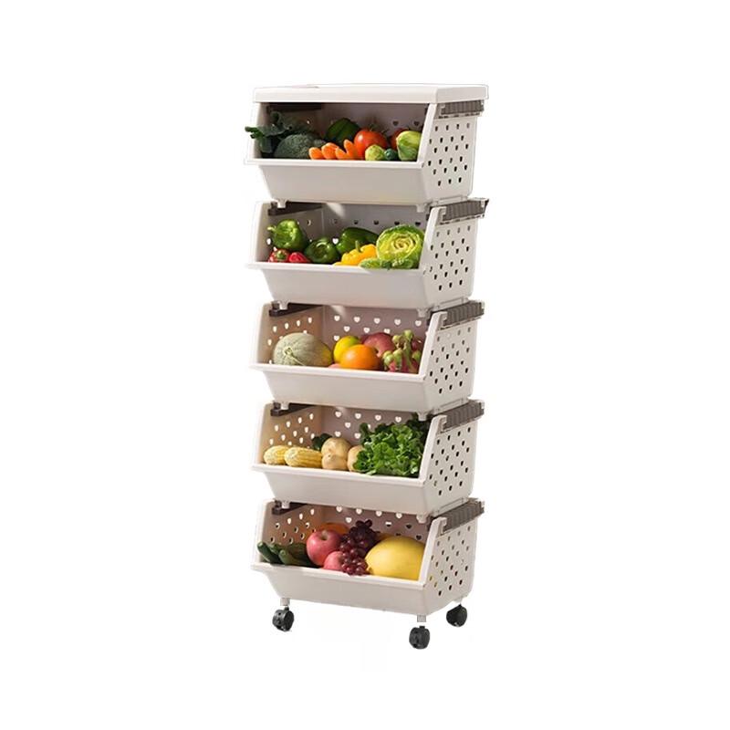 Aufbewahrungsregal für Küchengemüse