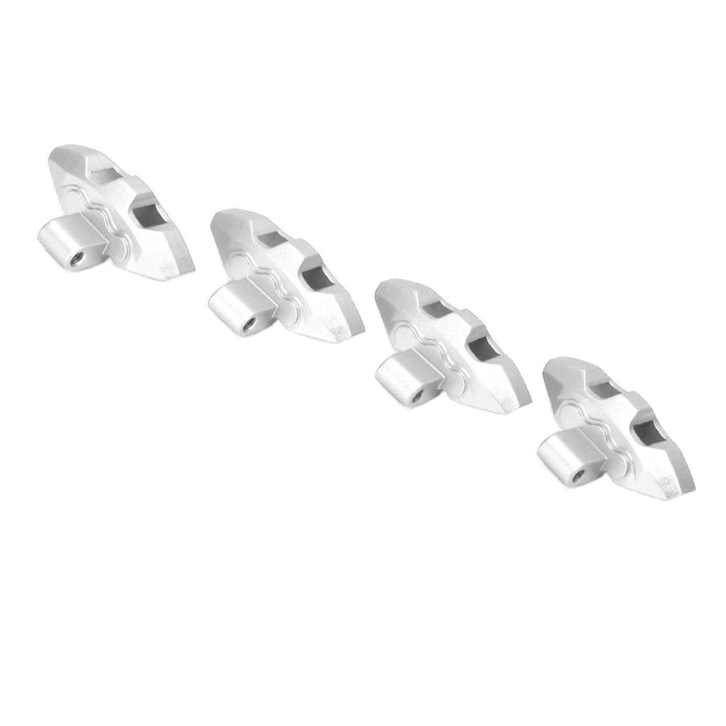 4PCS RC Replica Brake Calipers Aluminum Alloy Brake Calipers for TRAXXAS UDR 17 RC CarSilver