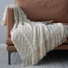 American Style Jacquard Knit Throw, Bed Runner & Sofa Blanket for Autumn/Winter