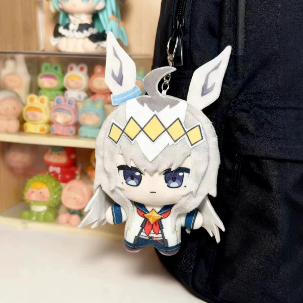 10cm PrettyDerby Oguri Cap Plushie Anime Oguri Cap Figures Model Cotton Plush Doll Toys Pendants Keychain Collectible