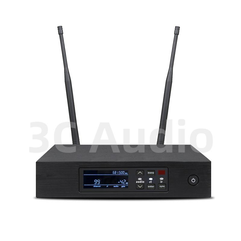 QLXD-KSM9-Fullset 500/600MHz Professional Wireless Microphone UHF Metal Handheld Condenser True Diversity Stage Performance